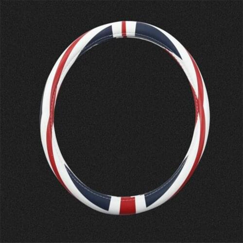 Newest Design Fashion United Kingdom Flag Car Steering Wheel Cover 38cm Diameter