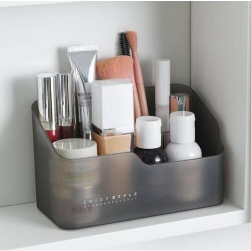Cosmetic Lipstick Storage Box Makeup Sundries Jewelry Case Office Desk Organizer