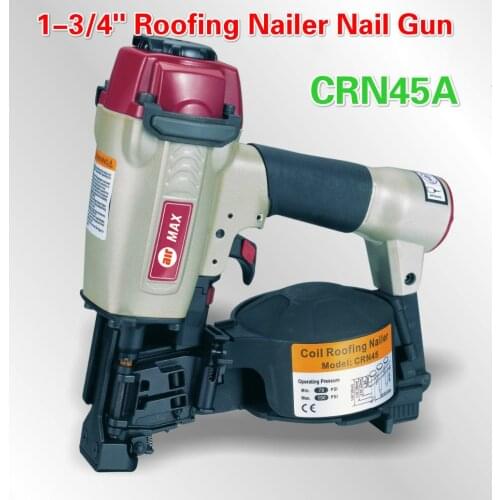 CRN45A Large Cap Nail Gun Pneumatic Roll Nail Gun Wooden Roof Wood Structure Wood Felt Nail Gun Wood Packaging Shooting Nail Gun