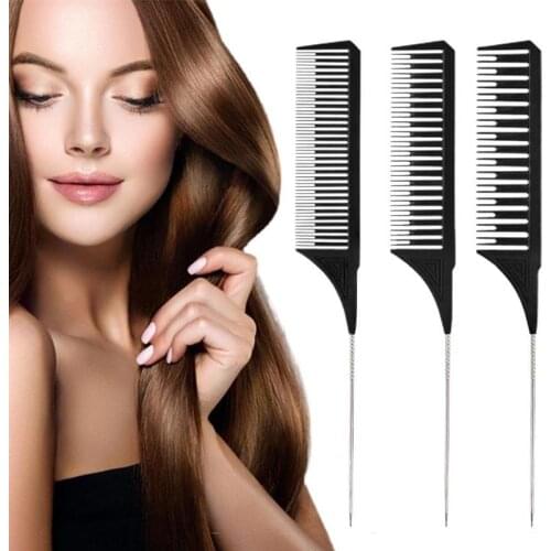 Hair Comb Hair Dyeing Comb Hair Styling Comb For Hair Salon Barbershop Home Escova De Cabelo Escova Polvo Hair Brush для волос