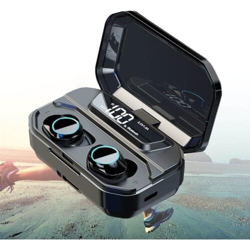 Sport Bluetooth 5.0 Earphones True Wireless Earbuds Waterproof Handsfree Headset With Mic For Apple iPhone Android Samsung Phone