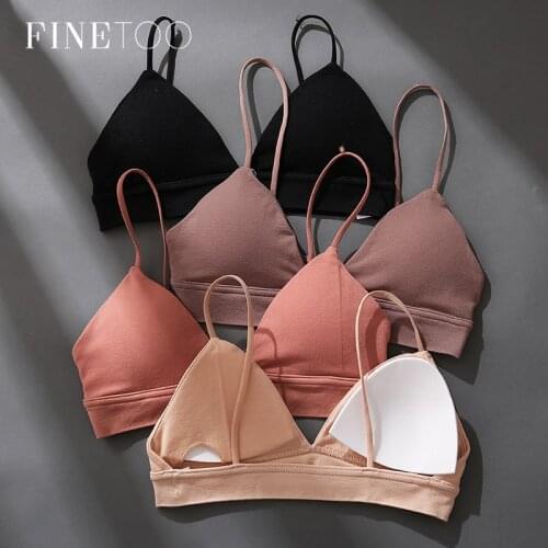 FINETOO Women Crop Tops Tube Top Female Seamless Underwear Streetwear Backless Camis Lingerie Crop Tops S-L Girls Tank Bralette