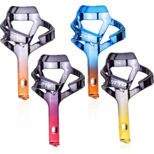 Bike Bottle Cage For Road Bike MTB Water Bottle Holder Electroplating Socket Holder With Screws Bicycle general accessories