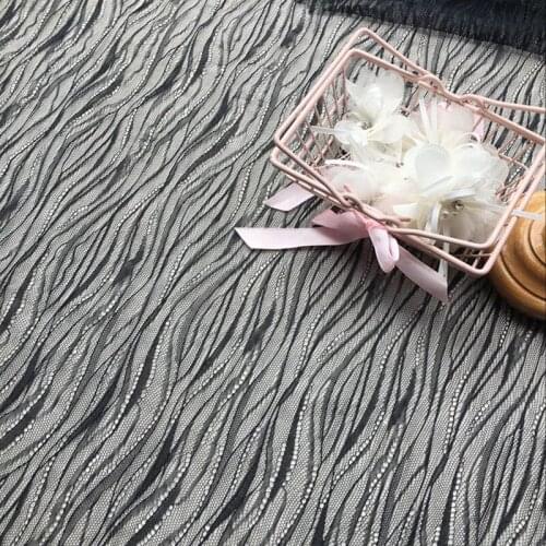 GLace 1M/Lot Wave pattern non elastic lace sewing fabric Clothing dress DIY home curtain stitching accessories TX1591