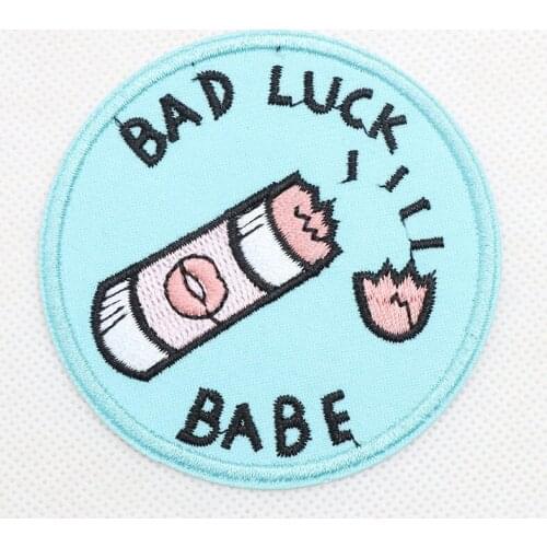 1Pcs Embroidered Patch Cosmic Babe for Clothing Iron Sewing Applique Shoes Bags Stickers Badge DIY Patch for Jeans Jackets