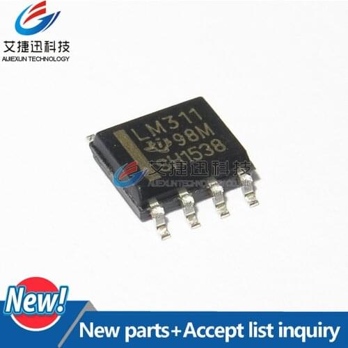 20Pcs LM311DR LM311 SOP8 Comparator Single +-15V/30V 8-Pin SOIC T/R in stock 100%New and original