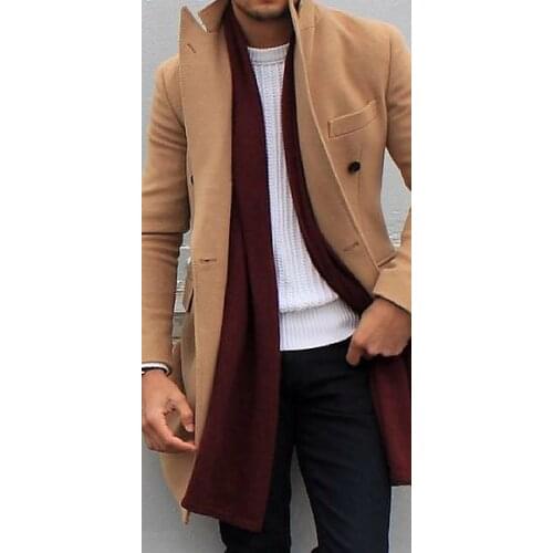 2017 Latest Coat Pant Designs Brown Tan Tweed Men Suit Coat Winter Jacket Slim Fit Tuxedo Custom Groom Blazer Style Suits Ternos