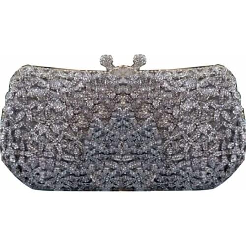 New Italian fashion clutch bag party wallet ladies wedding bridal handbag new dinner ladies handbag rhinestone bag