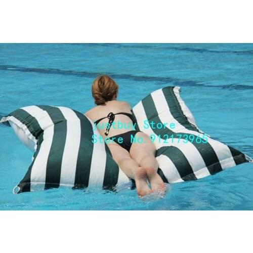 140cm x 180cm XXL over adults size PVC material portable modern waterproof outdoor beach floating bean bag