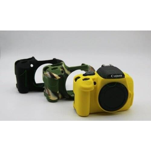 Silicon Case Body Cover Protector Soft Frame Skin for Canon 600D 650D 700D DSLR C