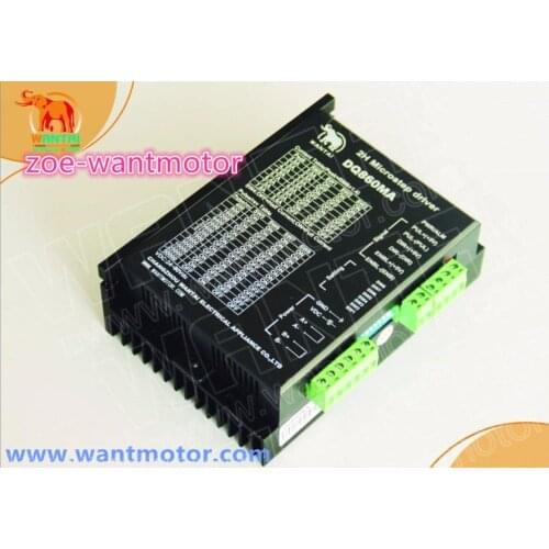 High quality! Wantai Stepper Motor Driver DQ860MA 80V 7.8A 256Micro CNC Router Mill Cut Laser Engraving Grind Foam