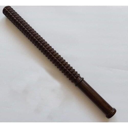 High quality wenge mace martial arts wooden kung fu rods wushu stick Whiplash wrestling Stick 54*4cm