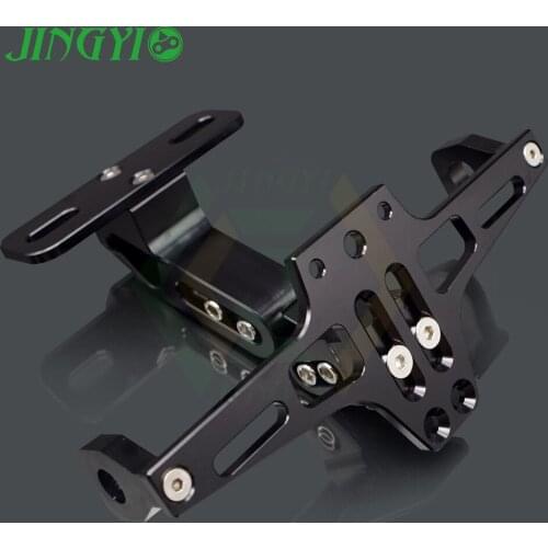 #W29 Motorcycle license plate number holder FOR CBF 600 HONDA XADV YAMAHA FAZER FZ6 PULSAR 200 NS MT 125 HONDA MSX 125