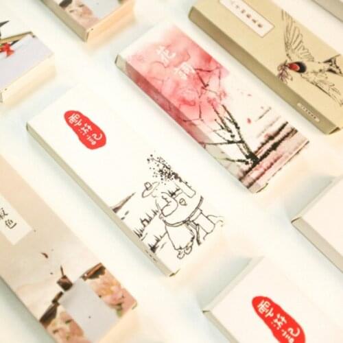 1pcs classical cute creative vintage bookmarks Chinese style DIY fine artistic student send paper memorial gifts