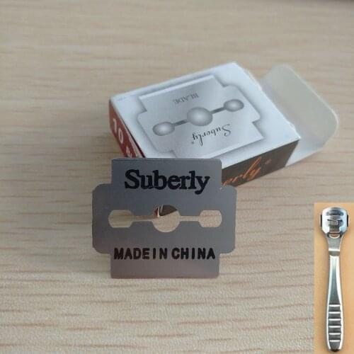 10Pcs Stainless Steel Replacement Blades for Foot Hard Skin Remover Hand Foot File Foot Care Pedicure Machine