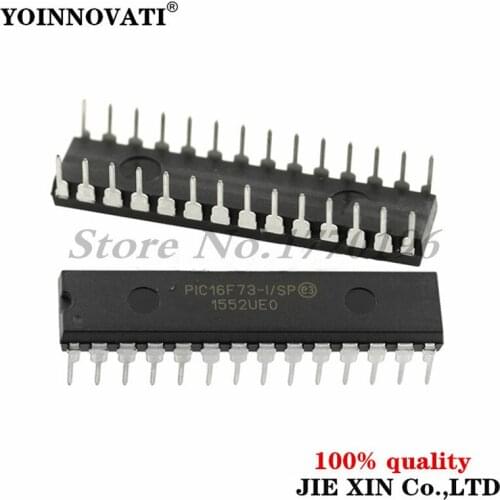 100pcs PIC16F73 PIC16F73-I/SP 16F73-I/SP DIP-28
