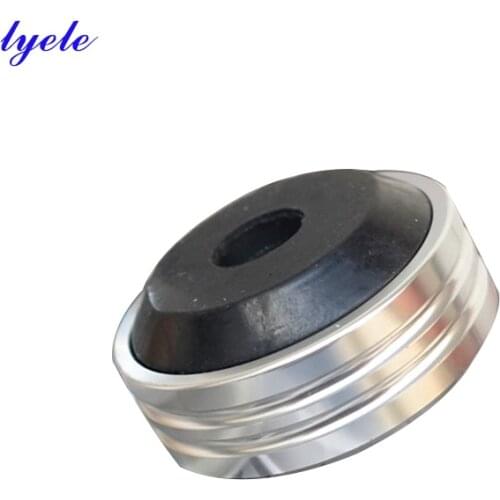 4pcs turntable feet 45MM *19.5MM aluminum alloy rubber shock absorber feet CD player Computer speaker feet