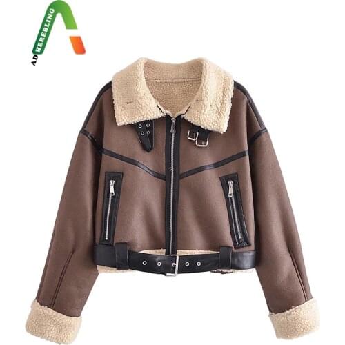 Женские замшевые куртки Adherebling China At AliExpress