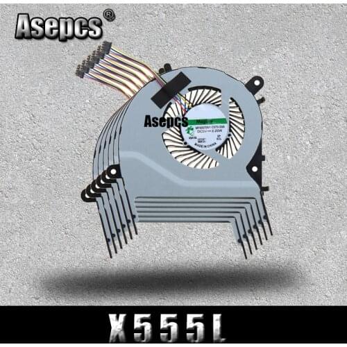 Akemy NEW CPU FAN For Asus X455LD X455CC A455 A455L K455 X555 A555L K555 W419L W519L R557L CPU COOLING FAN KSB0605HBA03