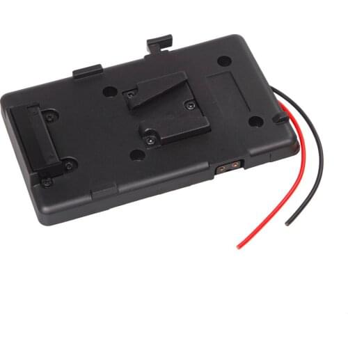 Battery Back Pack Plate Adapter for Sony V-shoe V-Mount V-Lock Battery External for DSLR Camcorder Video Light
