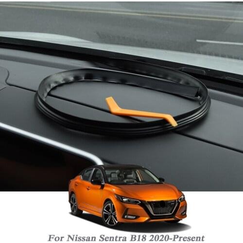 Car Stickers Dashboard Sealing Strips Sound Insulation Rubber Strip For Nissan Sentra B18 2020-Present Interior Accessory