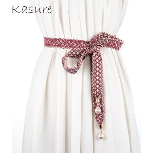 KASURE Bohemian Retro Ethnic Style Jacquard Woven Pearl Sewing, Crafting Indian Sari Jacquard Ribbon Traditional Trim for Sewing