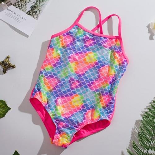 One-piece Children Swimwear 2-11Y Girls Swimwear 2021 New Girls swimsuit Swimsuit For Girl Teenager Kids Beachewear