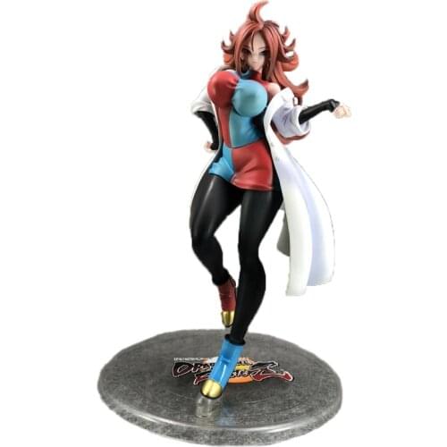 Dragon Ball Z Anime Figures Megahouse GEM GALS Android 21 Action Figure Collections Model Doll Toys Kids Gifts Genuine Bulk