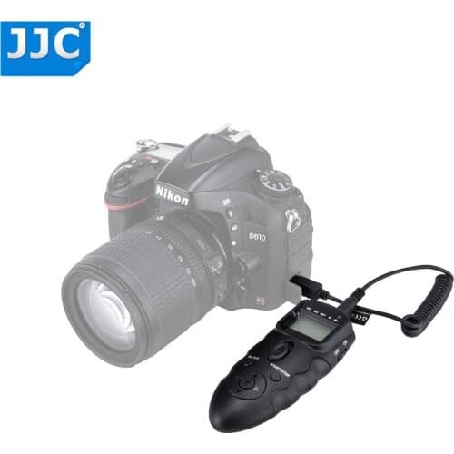 JJC Wired DSLR Camera Timer IR Infrared Remote for NIKON D7500/D600/Df/D610/D750D3100/D3200/D3300/D5000/D5100/D5500/Df/P7800