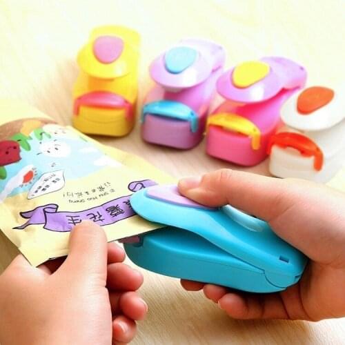Kitchen Accessories Tools Mini Portable Food Clip Heat Sealing Machine Sealer Home Snack Bag Sealer Kitchen Utensils Gadget #50g