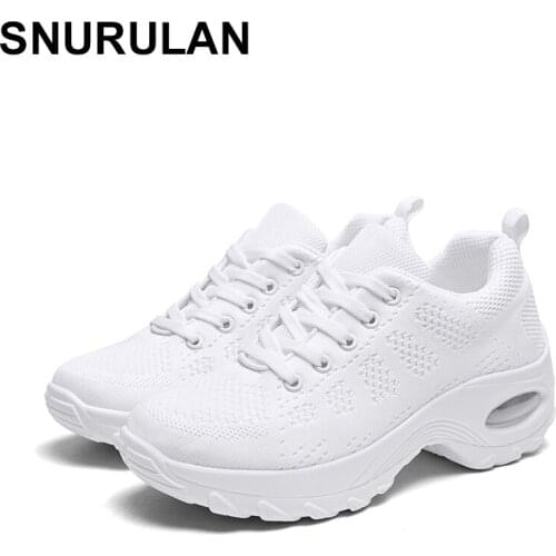 SNURULAN Hot Sales womens loafers; Casual breathable wedge shoes; womens sports sneakers; shoes that increase height; platform
