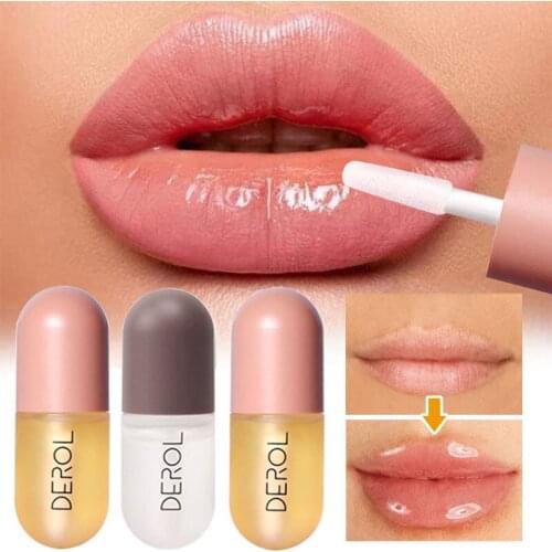 Instant Volumising Lip Plumper Moisturizing Enhancement Lip Repairing Reduce Lip Fine Lines Nutritious Lips Enhancer Serum TSLM1