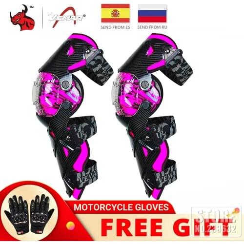 VEMAR Motorcycle Knee Pads Guards Moto Protection Racing Off-Road Protective Kneepad Motocross Protector Motorcycle Protection