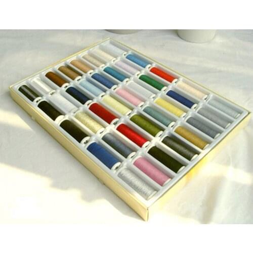 Sewing Machine Thread, 40 kinds of color, 40-axis sewing box BEST brand