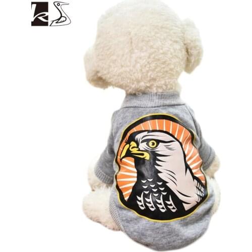 Autumn and winter dog and cat clothes American style cotton pet clothes mid and mini sized dog kitty suit dog clothes