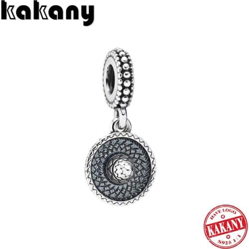 Kakany Original 1:1 High Quality 925 Sterling Silver Sombrero Pendant Charm Fashion Women Popular Diy Jewelry