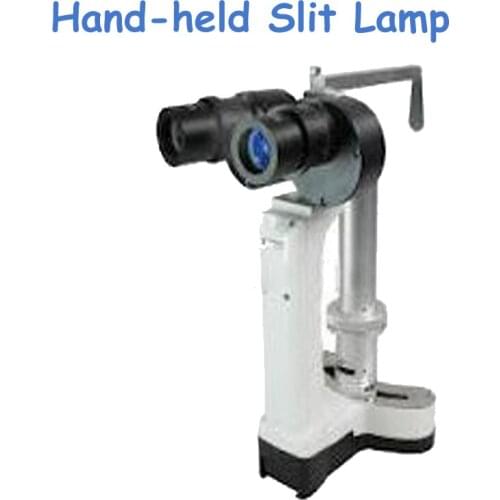 Hand-held Slit Lamp Portable Miniature Fracture Microscope 10X/ 16X Ophthalmic Examination Professional Hand-held Slit Lamp Port