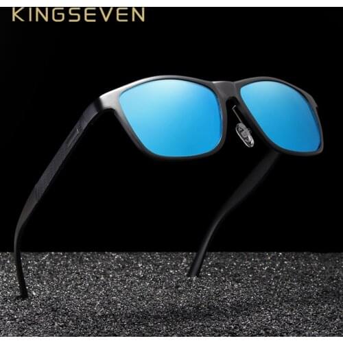KINGSEVEN Brand Design Polarized Sunglasses Men Travel Sun Glasses Mens Fashion Square Driving Eyewear Oculos De Sol