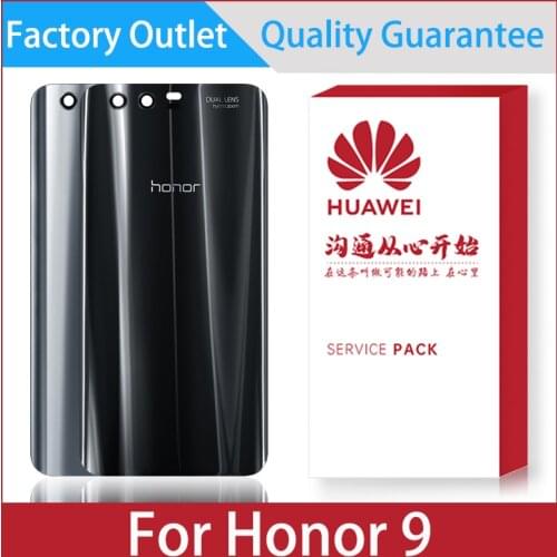 Back Cover For Huawei Honor 9 Back Battery Cover Rear Housing Door Case Housing Panel With Camera Lens