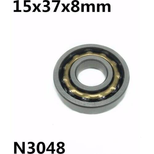 1pcs N3048 Magneto Bearing 15x37x8 mm Angular Contact Separate Permanent Motor Ball Bearings