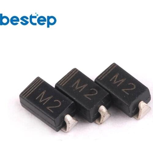 100PCS SMA SMD Rectifier Diode 1N4002 IN4002 M2 1A/100V