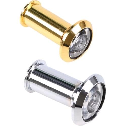 220 Degree Door Eye Spy Viewer Anti-Theft Wide Viewing Angle Peephole Security Hidden Adjustable Glass Lens Door Viewers