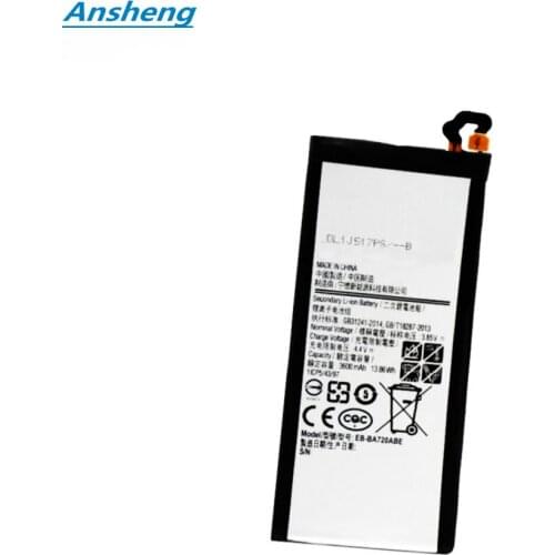 Ansheng High Quality 3600mAh EB-BA720ABE Battery For Samsung Galaxy A7 2017 Version A720 SM-A720 Smart phone