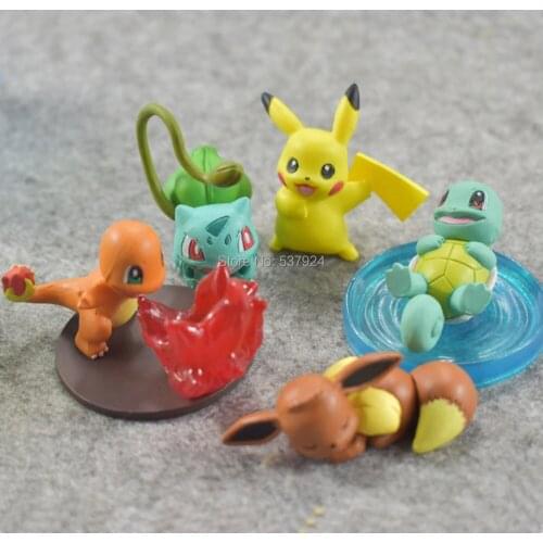 New 5Pcs Pik 3-5CM PVC Action Figure Toy