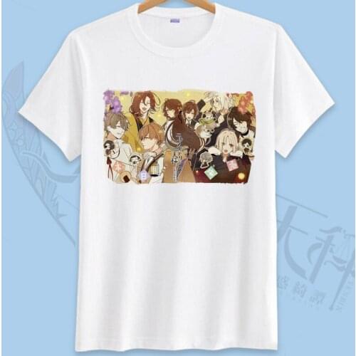 Japanese Anime Nil Admiraris balance Teito illusion Cosplay T Shirt Cartoon Kuze Tsugumi Summer T-Shirt Casual Top Tee Costume