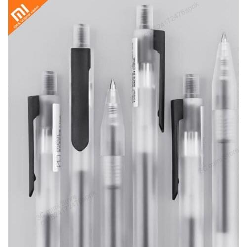 10 PCS xiaomi Mijia black gel pen pressed pen to write smoothly for students smart home
