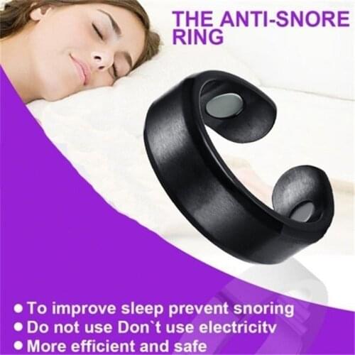 Hot Acupressure Anti Snore Ring Treatment Reflexology Anti Snoring Apnea Sleeping Device sy998
