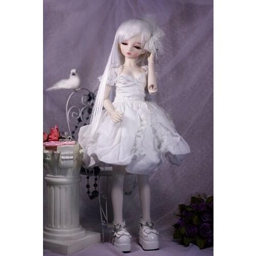 HeHeBJD 1/4 doll girl Snow pear free eyes free shipping toy hot sale fashion dolls