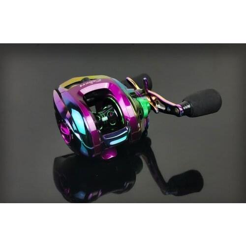 Baitcasting Reel Dual Brake System Reel 10KG Max Fishing Reel Gear Ratio: 6.3:1