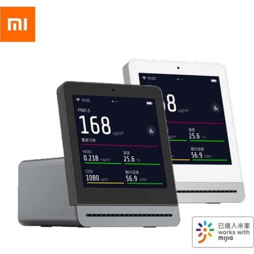 Xiaomi CClearGrass Air monitor Retina Touch IPS Screen Mobile Touch Operation pm2.5 APP Control Clear Grass Air Detector